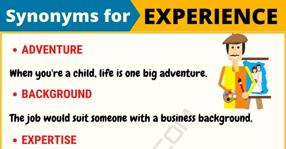 another word for experience